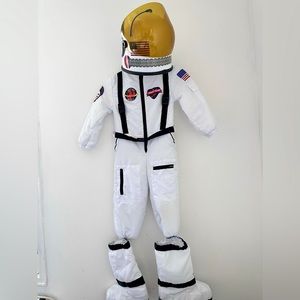 Kids Halloween space Astronaut costume size S 5/6